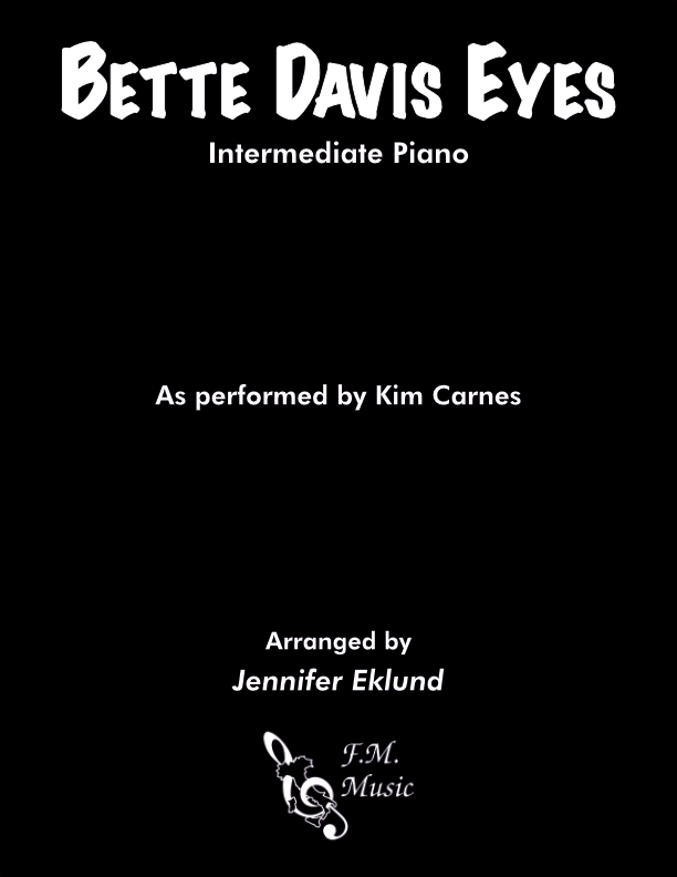 Bette Davis Eyes (Intermediate Piano)